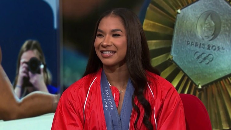 Olympic gold medalist Jordan Chiles made sure to 'enjoy the moment' while competing in Paris