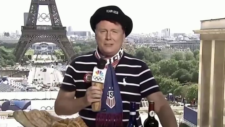 Jay Gray's best outfits and moments from covering the Paris Olympics