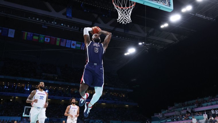 Full LeBron James highlights from U.S. win vs. Puerto Rico