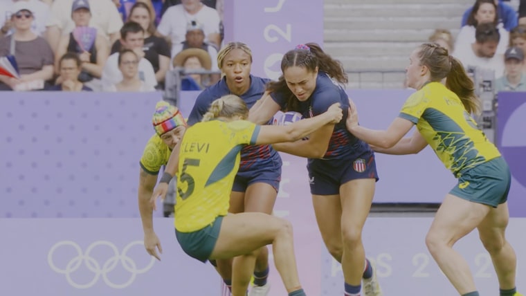 Super-slomo of "Spiff" Sedrick's match-winning breakaway