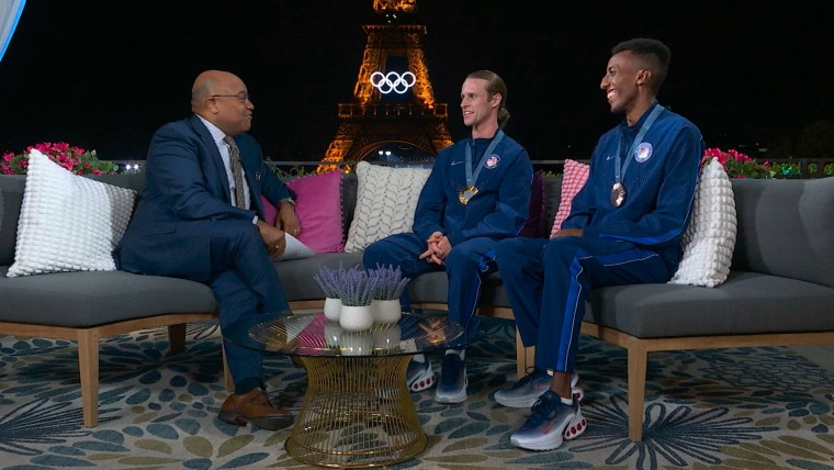 Tirico talks with Hocker, Nuguse on historic 1500m for USA