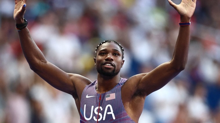 Noah Lyles begins his 100-200 double quest