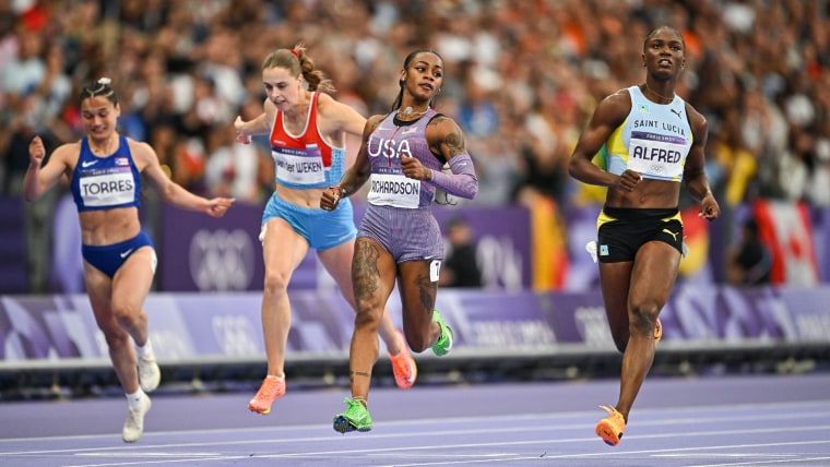 Sha'Carri Richardson advances to first Olympic final