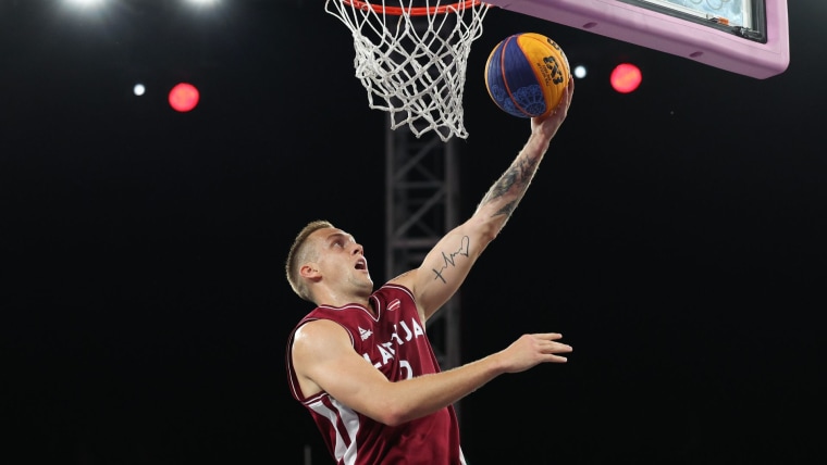 U.S. men's 3x3 blows late lead against Latvia