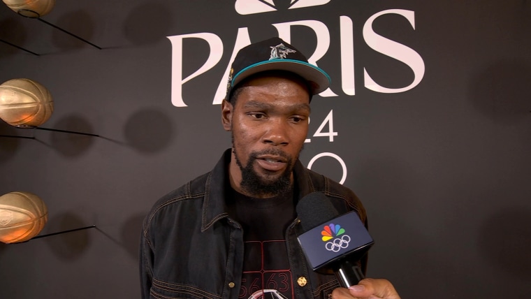 Durant loves 'family atmosphere' of playing in the Olympics