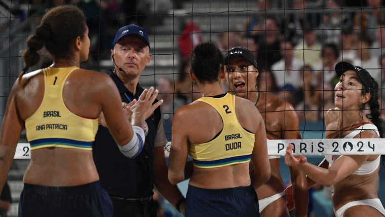 Tempers flare between Brazil, Canada in gold medal match