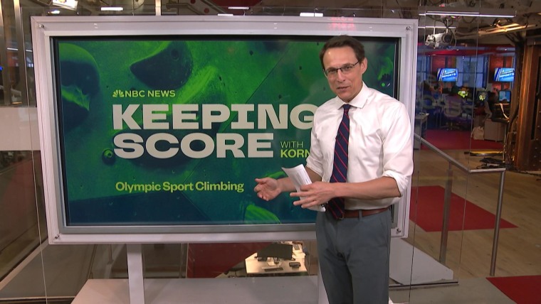 Kornacki breaks down Olympic sport climbing