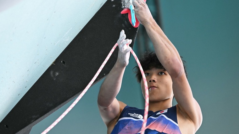 Japanese climber Anraku extends supremacy in lead semifinal