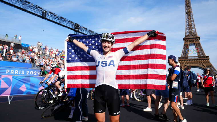 Faulkner stuns in gold medal win in women's road race