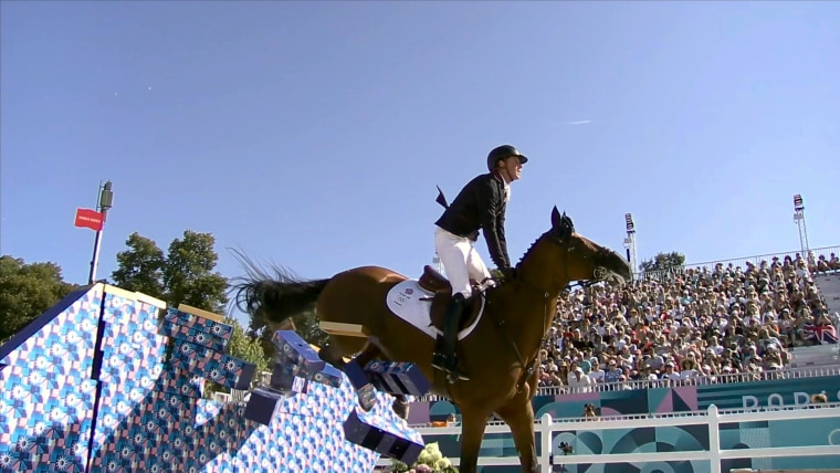 Ben Maher loses jumping medal after hitting obstacle blocks