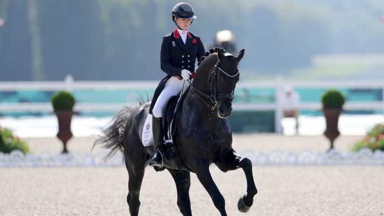 Highlights from day two of equestrian dressage qualifying
