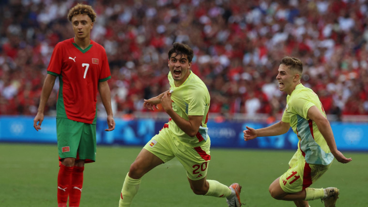 Spain shows resiliency in 2-1 comeback win vs. Morocco