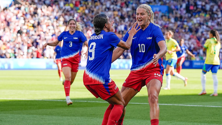 Thrilling finish to U.S. women's soccer gold medal match