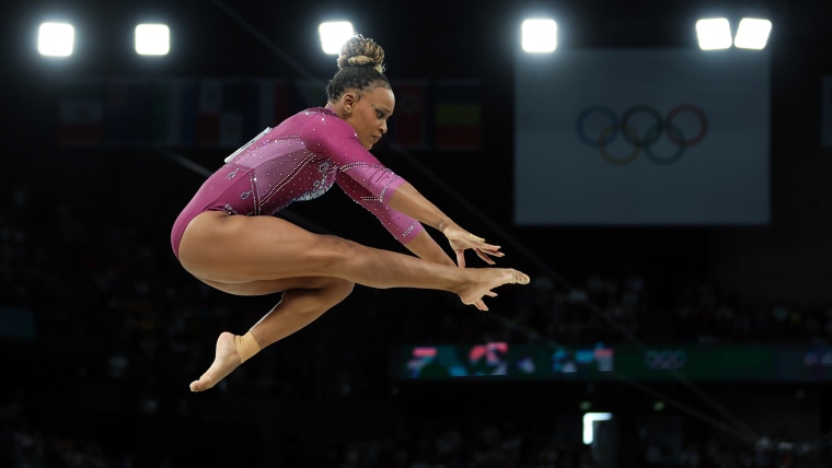 Andrade wins gold in Paris Olympics gymnastics finale