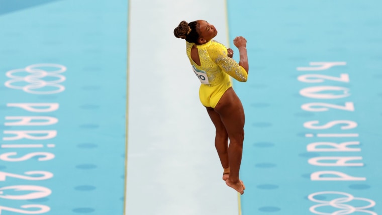 Rebeca Andrade stuns with cheng vault in all-around finals