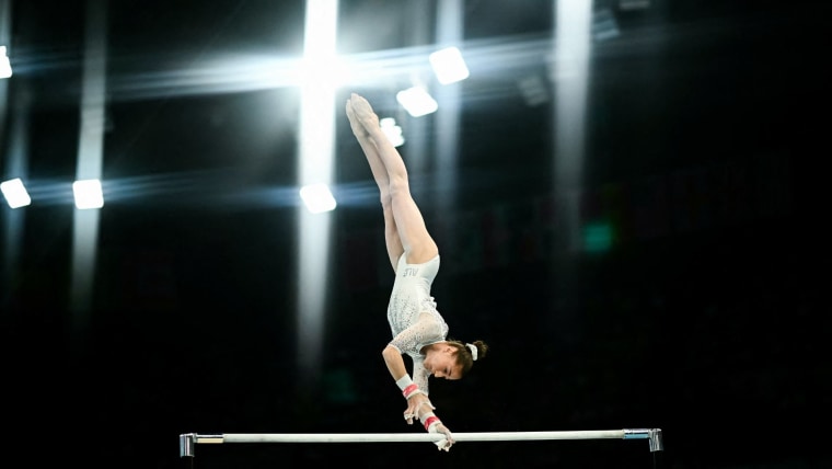 Nemour soars to Algeria's first Olympic gold in gymnastics