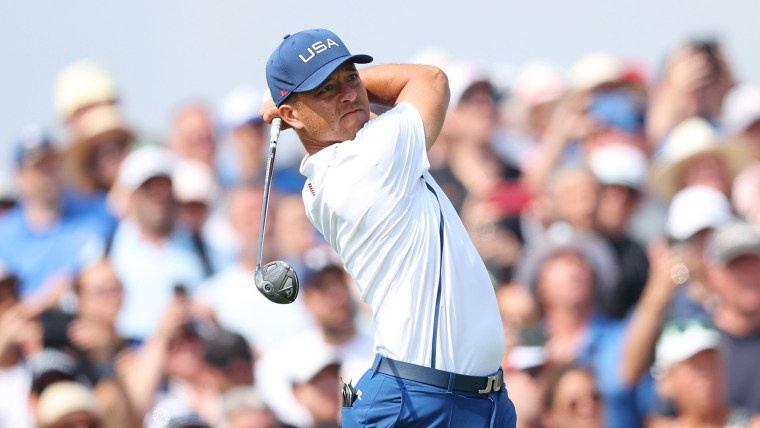 Ants! Xander Schauffele stays cool during rules issue