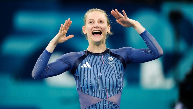 Bryony Page golden in women's trampoline final