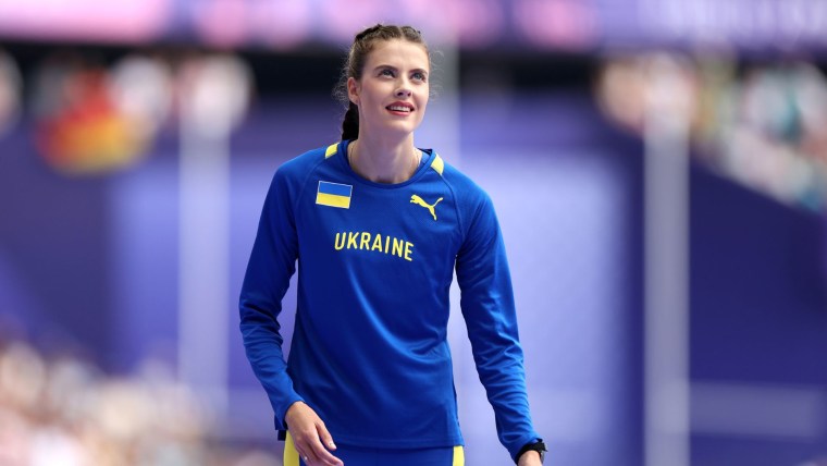 High jumper Mahuchikh keeping Ukraine close at Olympics