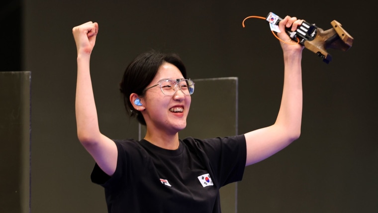 South Korea's Yang Ji-In secures women's pistol gold