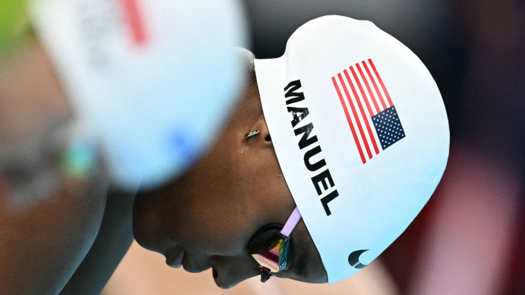 Simone Manuel's Olympics come to an end in 50m free prelims