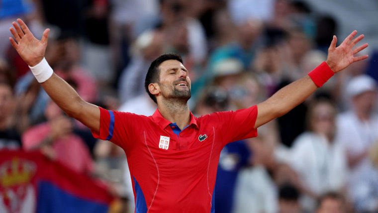 Novak Djokovic rolls into his first Olympic gold medal final