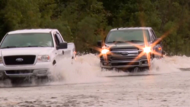 Parts of North Carolina flooded after ‘historic’ rainfall