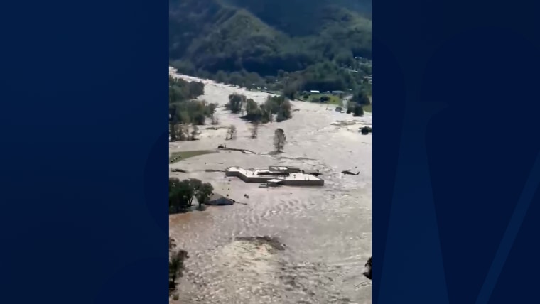 Patients and staff stranded on roof of Tennessee hospital after Helene