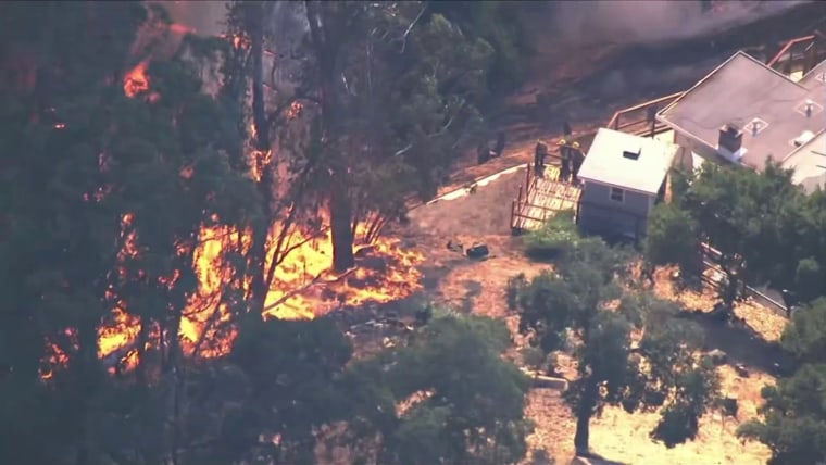 Northern California under red flag warning over wildfire risk