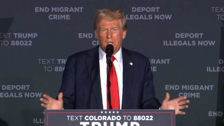Trump: Migrants have ‘invaded and conquered’ Aurora, Colorado