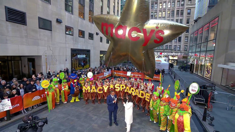 Macy thanksgiving day parade live footage