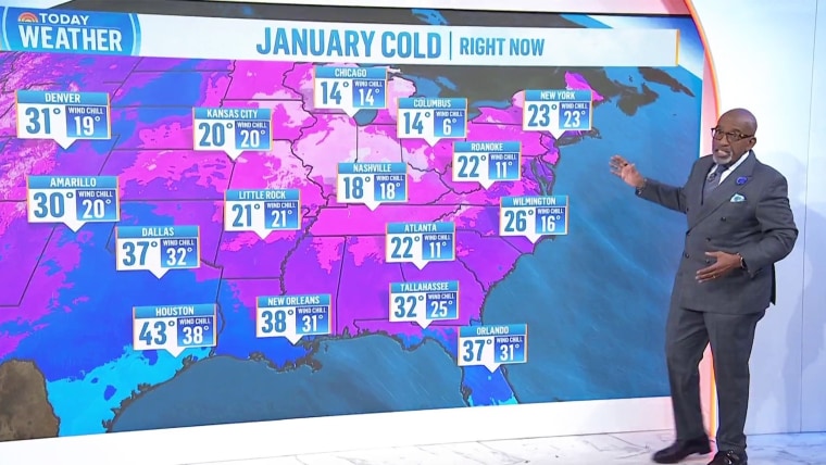 TODAY's Al Roker tracks wildfire winds, major winter storm