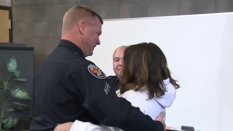 Arizona woman reunites with first responders who saved her life