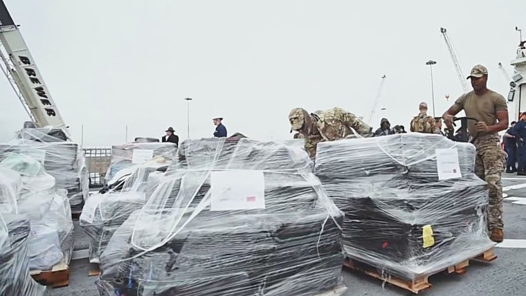 Coast Guard seizes $275 million worth of cocaine from Pacific Ocean