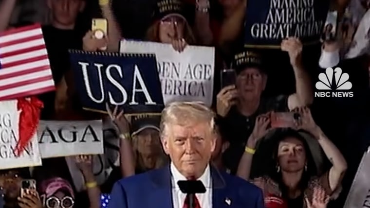 Michigan rallygoers react to Trump’s first 100 days