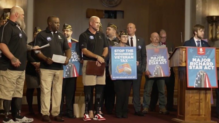 Double amputee leads push to end ‘wounded veterans tax’  www.nbcnews.com