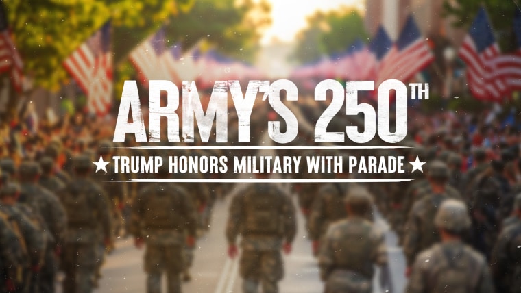 President Trump honors Army’s 250th anniversary with military parade