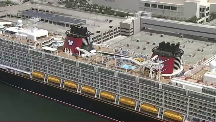 Two people rescued after going overboard on Disney cruise