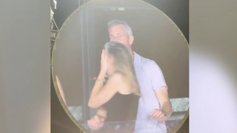 Couple's Coldplay 'kiss cam' moment goes viral