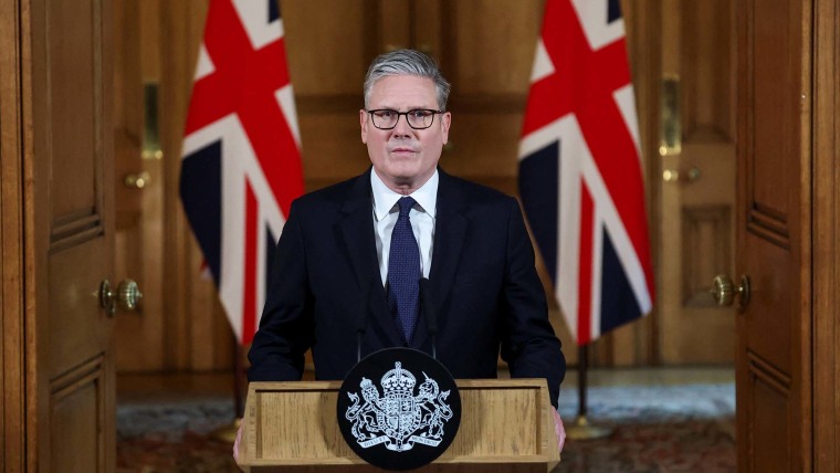 U.K. announces plan to recognize state of Palestine