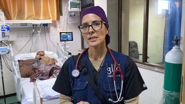 ‘We need to stop this’: U.S. nurse in Gaza warns of mass starvation