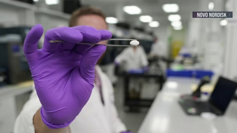 Novo Nordisk aims for FDA approval of weight loss pill  www.nbcnews.com