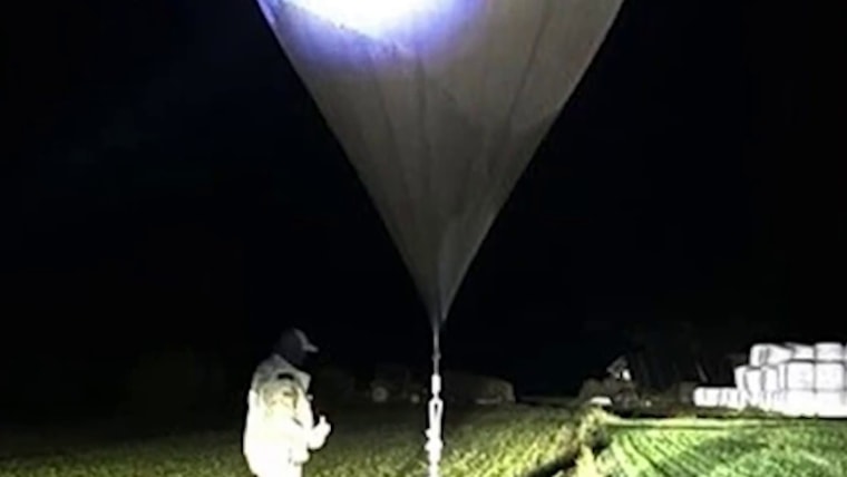 cigarette balloons Hot air balloons smuggling cigarettes shut down Lithuanian airport