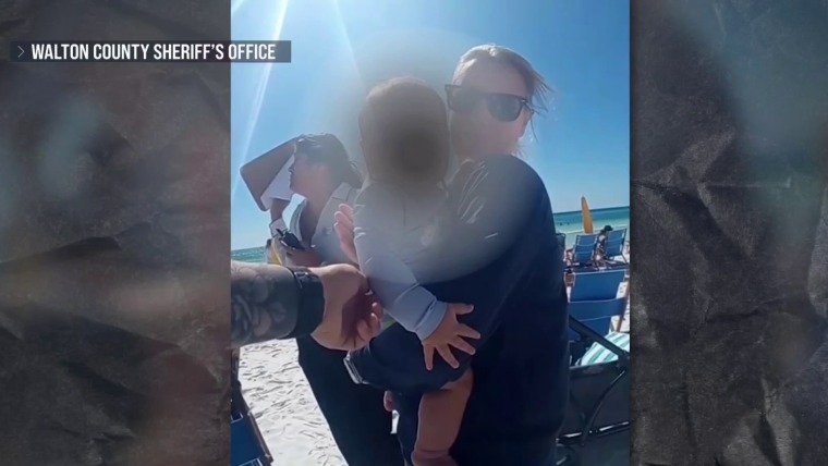 Parents charged with leaving baby alone on Florida beach