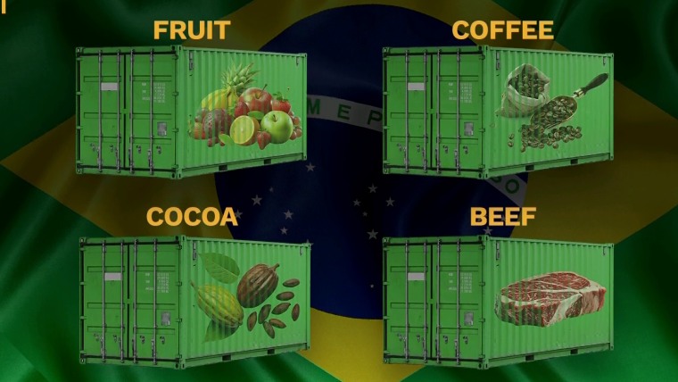 Trump rolls back Brazil tariffs as U.S. faces higher grocery prices