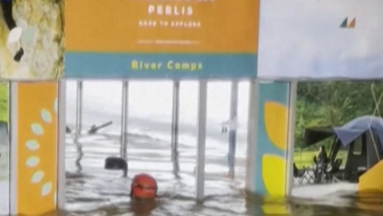 马来西亚洪水导致数千人流离失所 – NBC 新闻