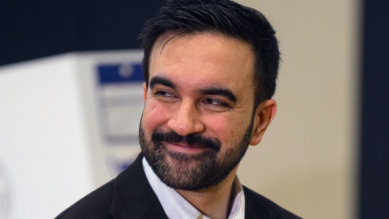 Mamdani casts ballot with his wife in New York