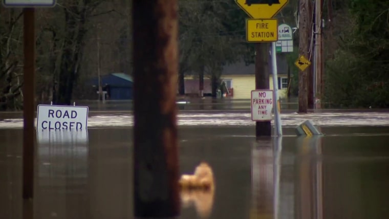 Flooding in Pacific Northwest Intensifies as Water Levels Soar