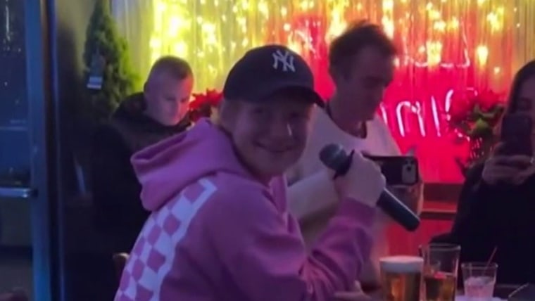See Ed Sheeran and Tom Felton Sing ‘Perfect’ at NYC Karaoke Bar