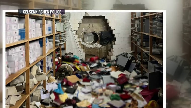 Search for suspects in brazen German bank heist